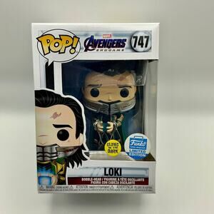 Loki #747 – Avengers Endgame Funko Pop Glow in the Dark Funko Shop Exclusive